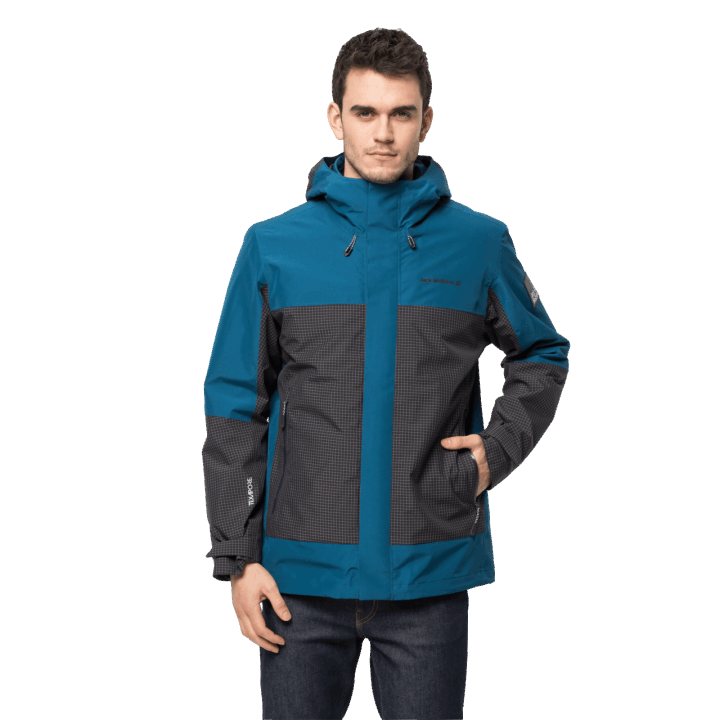 Pánska Kolekcia Dna Supernova 3v1 Jack Wolfskin Dark Cobalt