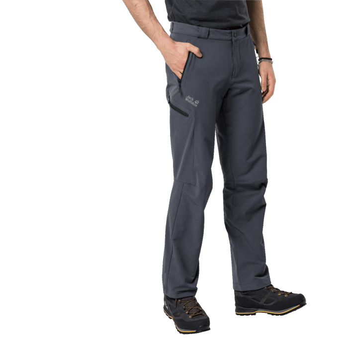 Ebenové Pánske Aktivačné Termické Nohavice Jack Wolfskin Zn