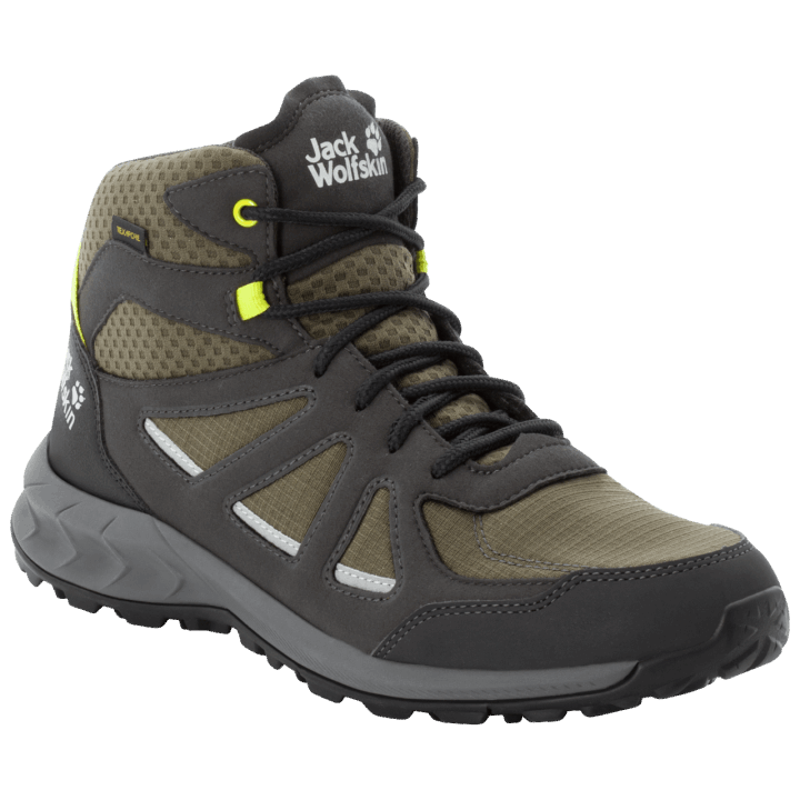 Kaki-zelená Jack Vlčia Koža Pôvod Lesná 2 Texapore Stredná M