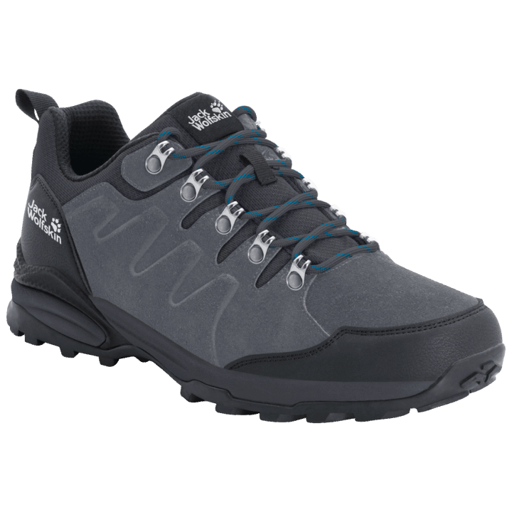 Kolekcie Jack Wolfskin Pánske Refugio Texapore Nízke Sivočierne