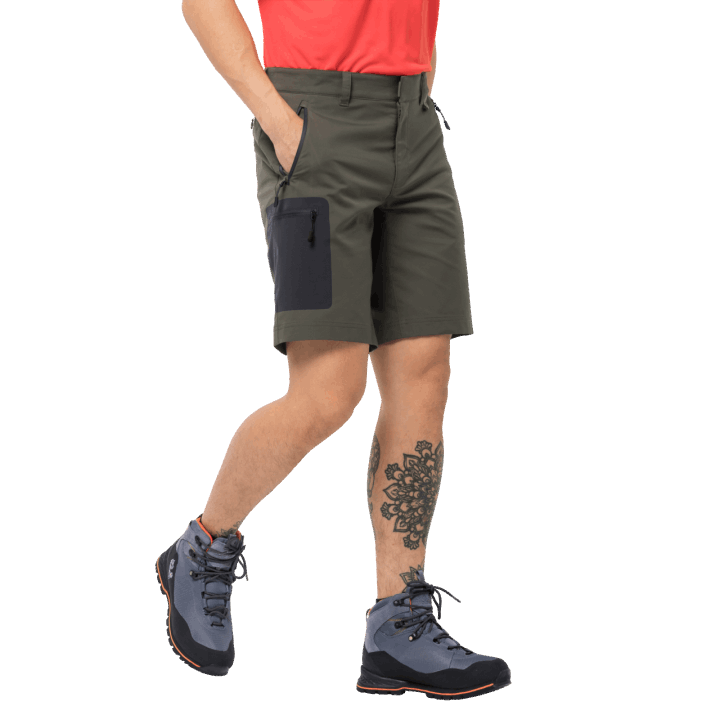 Jack Wolfskin Pôvod Z Hroznových Listov Pánske šortky S Aktívnou Dráhou