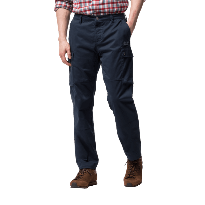 Pôvod Jack Vlčia Koža Nočné Modré Pánske Arktické Cestné Lemované Cargo Nohavice