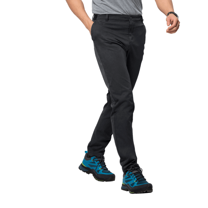 Pánske Zimné Nohavice Jwp Fashion Jack Wolfskin Black