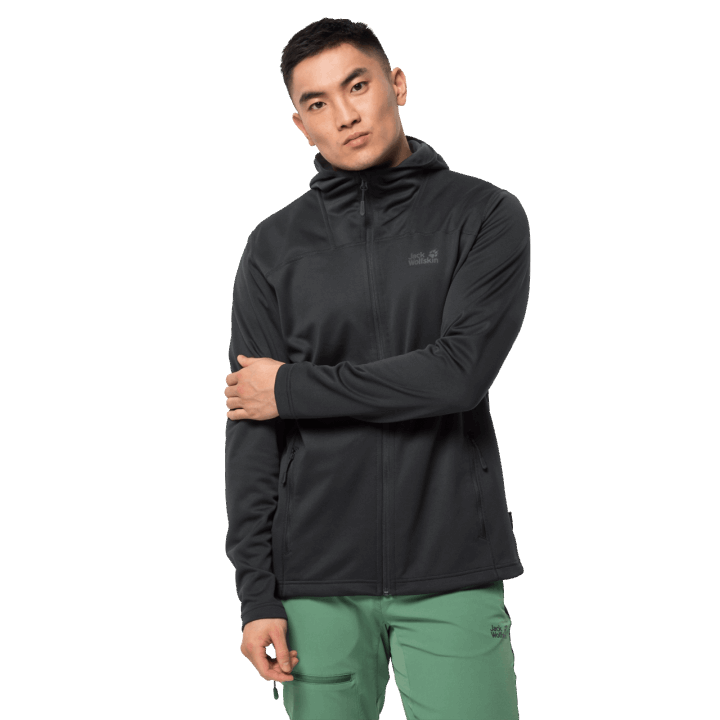 Pôvod Pánska Horizont Bunda S Kapucňou čierna Jack Vlčia Koža