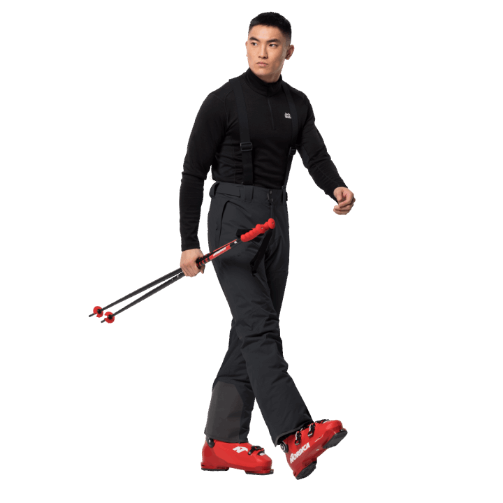 Skvelé Pánske Nohavice Do Snehu Jack Wolfskin Black Origins