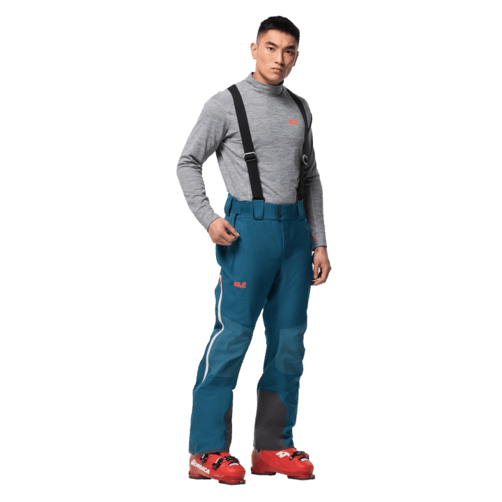 Jack Wolfskin Tmavé Kobaltové Pánske Samota Horské Nohavice Zn