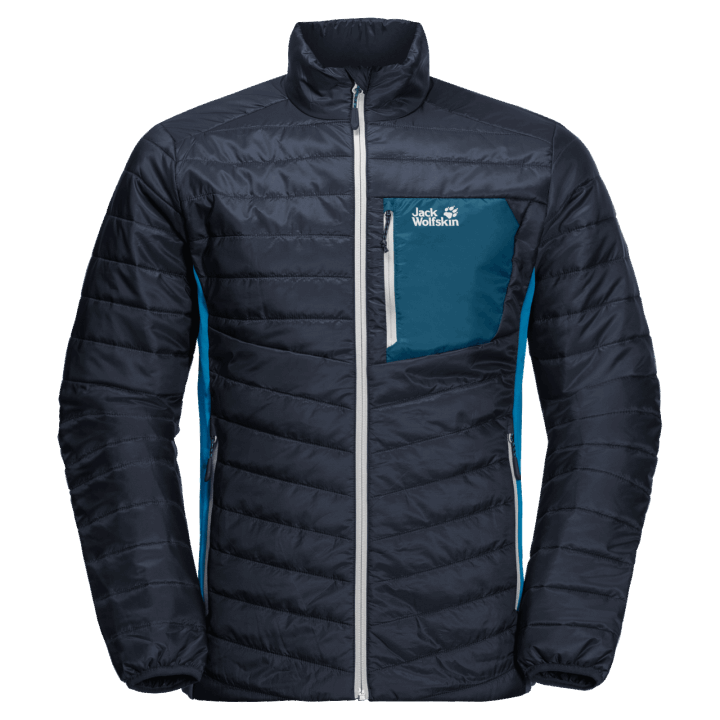 Jack Wolfskin Originál Nočná Modrá Pánska Routeburn Bunda