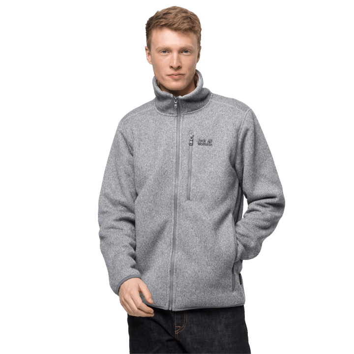 Móda Robson Fjordská Bunda Jack Vlčia Koža Bridlicovo šedá