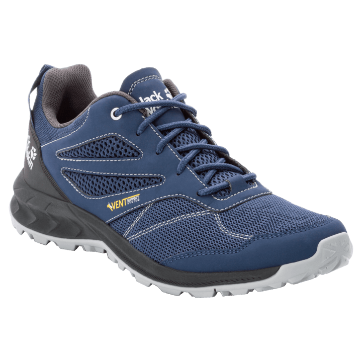 Jack Wolfskin Dark Blue-phantom Brand Pánske Woodland Vent Low