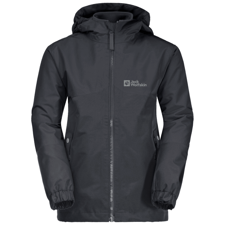 Chlapčenská Islandská Bunda 3v1 Fantóm Jack Vlčia Koža Pôvod