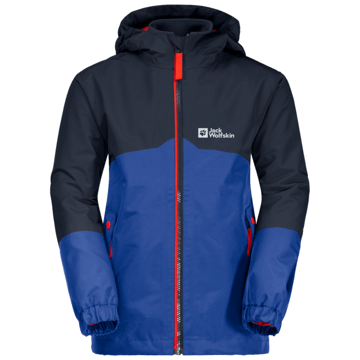 Chlapčenská Bunda Island 3v1 Značky Jack Wolfskin Active Blue