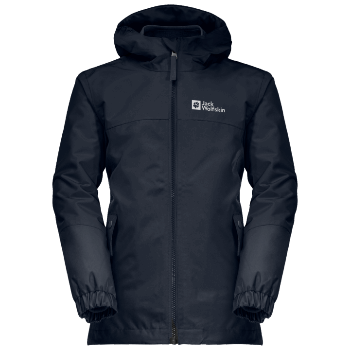 Jack Wolfskin New Night Blue Dievčenská Islandská Bunda 3v1