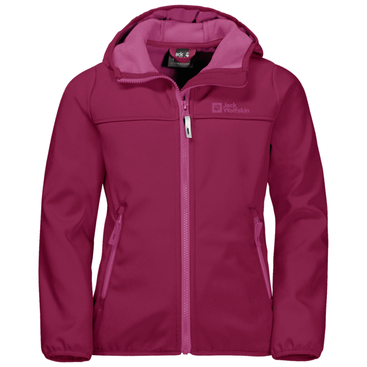 Tmavo Rubínová Jack Vlčia Koža Detská Fourwinds Bunda Pôvod