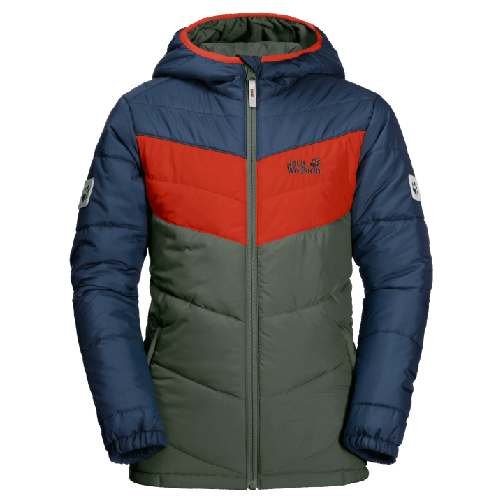 Kolekcia Tymiánovo Zelená Jack Wolfskin Detská Bunda Tri Kopce