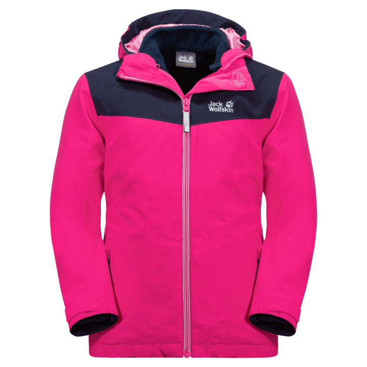 Detská Bunda Snowfrost 3v1 Ružová Pivonka Jack Wolfskin Zn