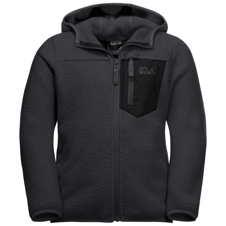 Nová Detská ľadová Bunda S Kapucňou Jack Wolfskin Phantom