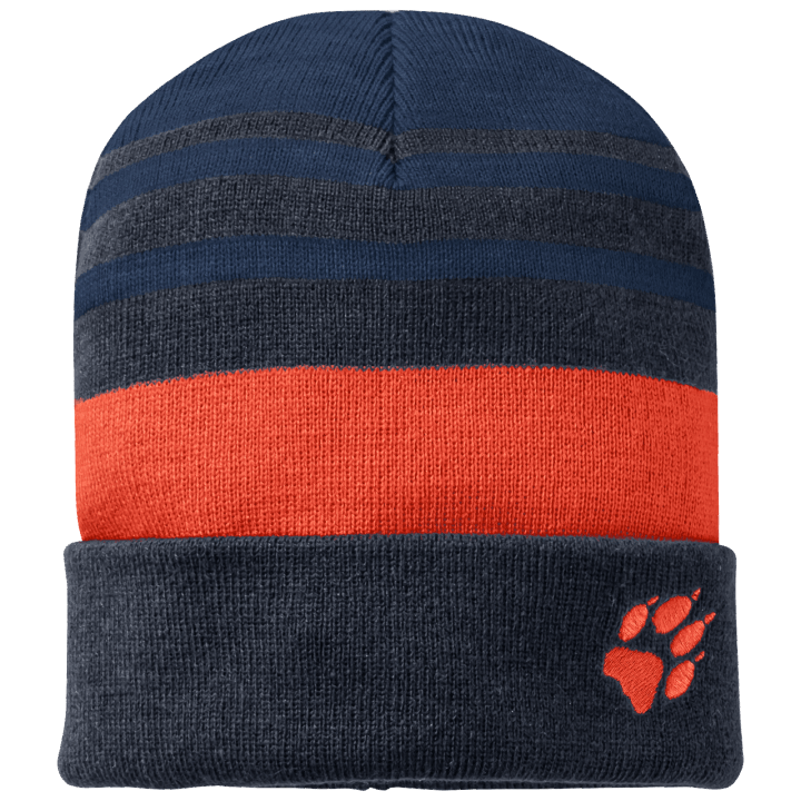 Jack Wolfskin Active Blue Collections Detská Pásikavá čiapka Z úpletu