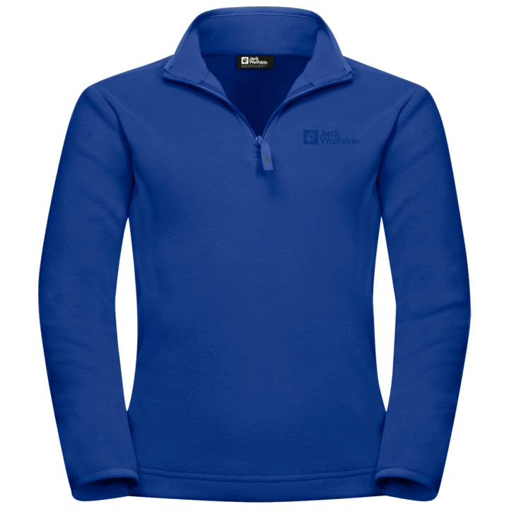 Aktívny Modrý Jack Z Vlčej Kože Detský Taunus S Polovičným Zipsom