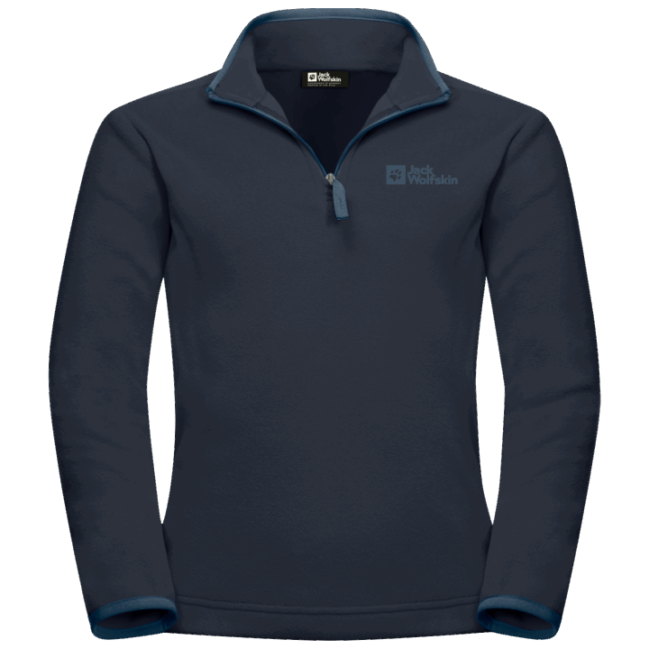 Nočná Modrá Kolekcia Jack Z Vlčej Kože Detský Taunus Halfull-zip