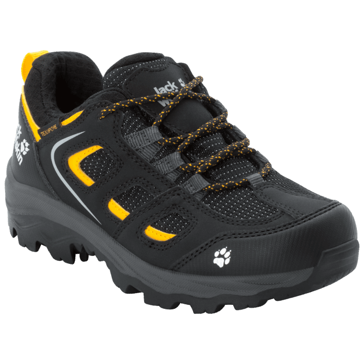 Vojo Texapore Low K Jack Vlčia Koža čierno-statnatá žltá Móda