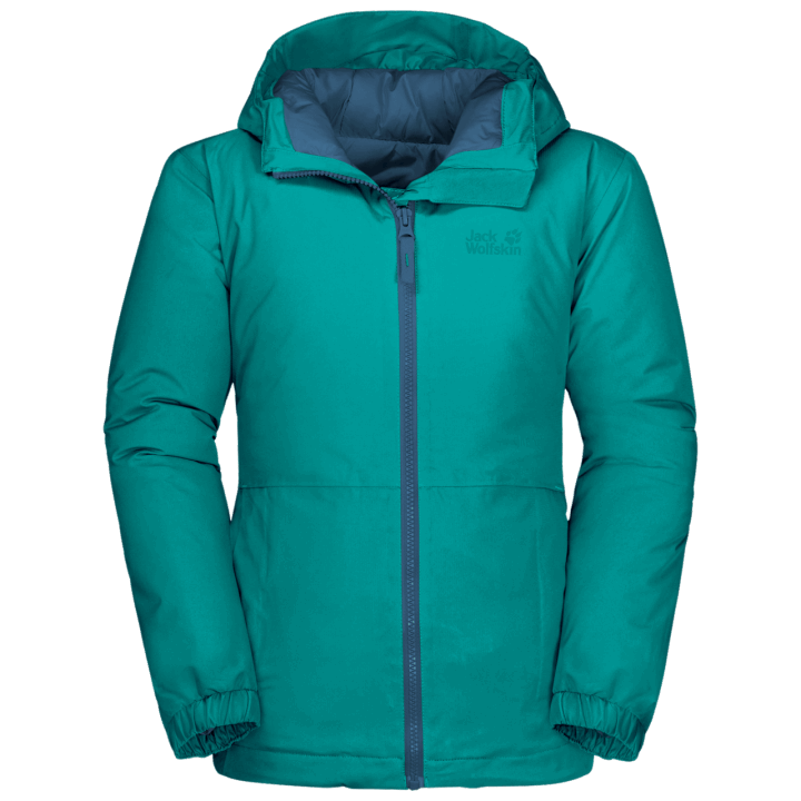 Detská Argónová Bunda Zelená Oceán Značky Jack Wolfskin