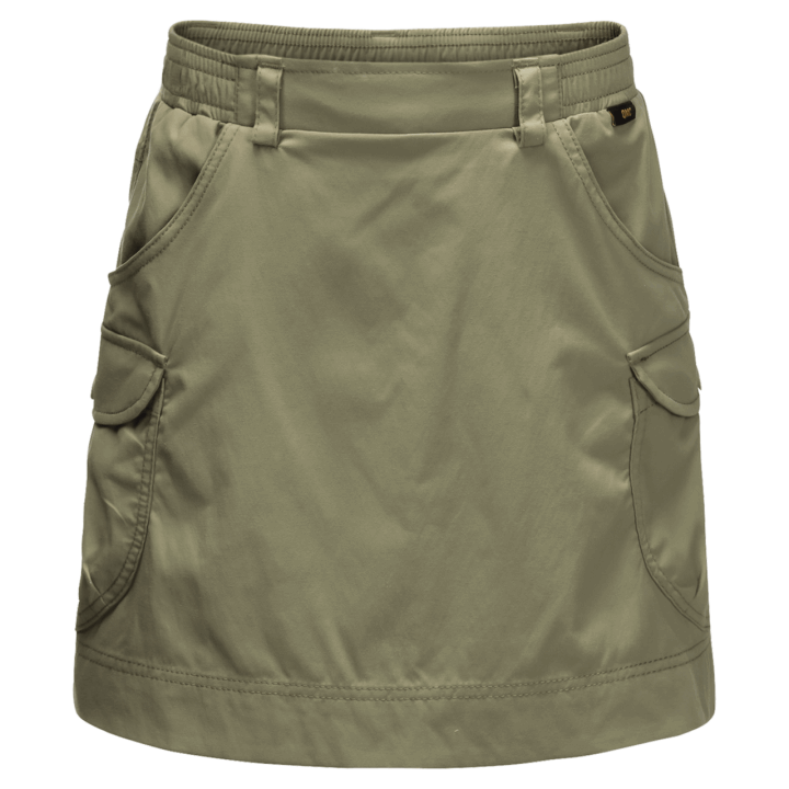 Nový Dievčenský Hľadač Pokladov Skort Khaki Jack Vlčia Koža