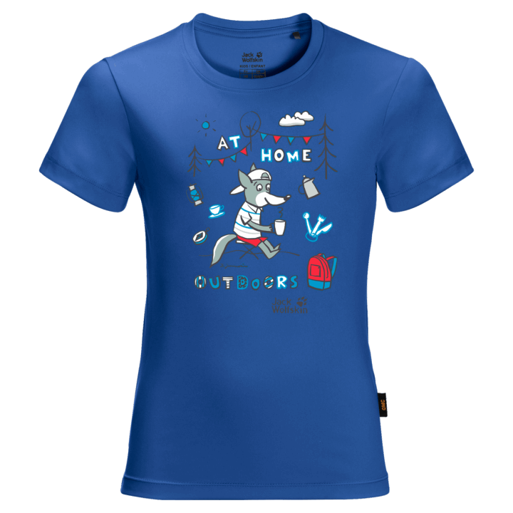 Jack Vlčia Koža Pobrežná Modrá Detský šťastný Karavan T Móda