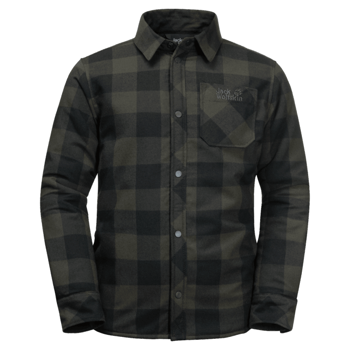 Pôvod Bonsai Zelené šeky Jack Vlčia Koža Detská Whiteville Shacket