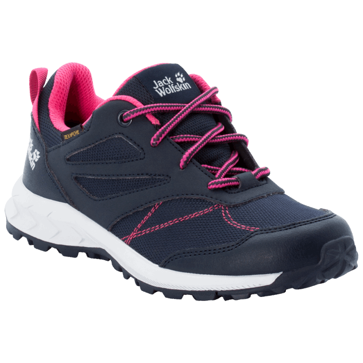 Jack Wolfskin Brand Woodland Texapore Low K Night Modro-ružová