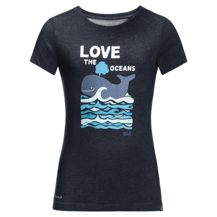 Nočná Modrá Kolekcia Jack Vlčia Koža Detský Oceán T Nový