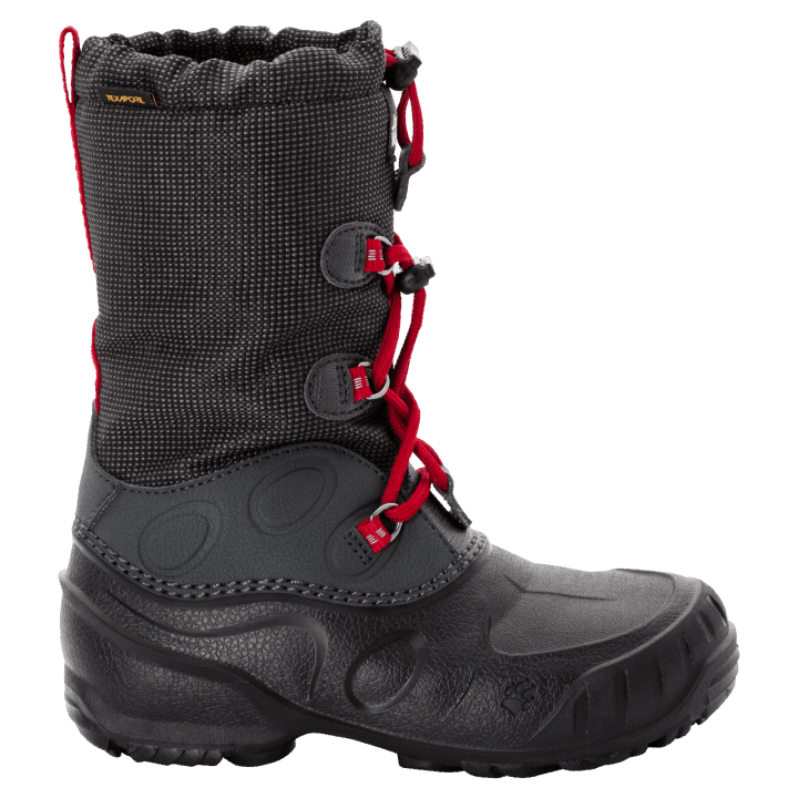 čierno-červené Kolekcie Jack Vlčej Kože Detský Island Texapore Vysoká