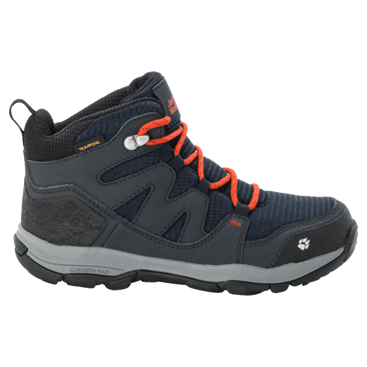 Modro-oranžový Pôvod Jack Wolfskin Detská Mtn Attack 3 Texapore Stredná Turistická Obuv